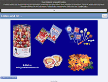 Tablet Screenshot of kuefa-bonbons.de
